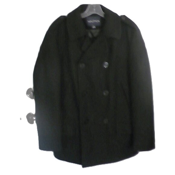 Ladies Nautica Wool Blend Pea Coat Size M New Condition - Picture 1 of 9